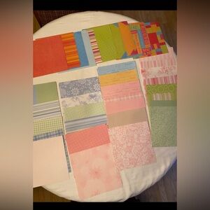 8.5" x 8.5" scrapbook paper